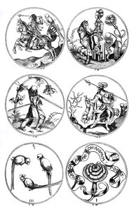 Circular Playing Cards, Germany