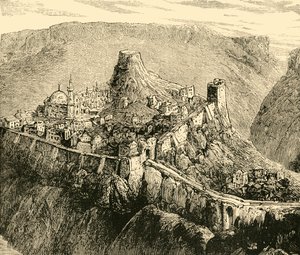Citadel and Palace of the Ancient Kings of Bulgaria at Tirnova, 1890