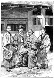 Citizens of Tokyo, Japan by Unbekannt