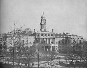 City Hall, New York, c1897 by Unbekannt