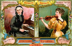 Clara Schumann and Wilma Norman-Neruda