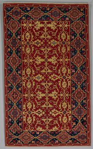 Classical Turkish Carpet with the Lotto Pattern by Unbekannt