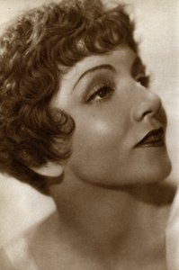Claudette Colbert, French-American actress by Unbekannt