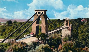 Clifton Suspension Bridge from the Observatory