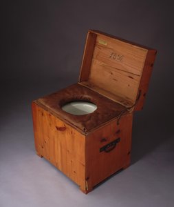 Close stool of Franz Joseph I of Austria