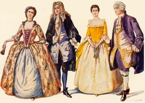 Clothing Reigns of Queen Anne and George I, 1702-1725, 1903, 1937 by Unbekannt