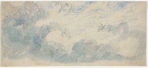 Cloud Study by Unbekannt