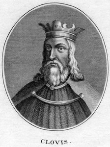 Clovis, King of the Franks by Unbekannt