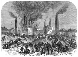 Coal Mining Disaster, Oaks Colliery, Barnsley, Yorkshire, December 1866