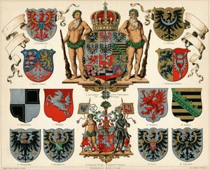 Coat of Arms of the Kingdom of Prussia and Provinces by Unbekannt