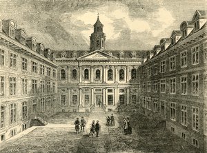 College of Physicians, Warwick Lane, Interior of the Quadrangle, c1872 by Unbekannt