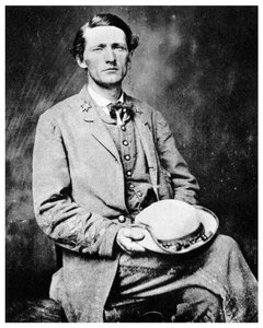 Colonel John Singleton Mosby, American Confederate soldier, 1860s by Unbekannt