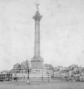 Colonne de Juillet, Place de la Bastille, Paris, France by Unbekannt