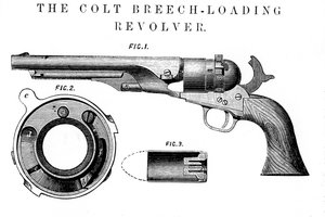 Colt Frontier Revolver, Invented by Samuel Colt