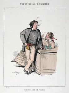 Commissaire de Police, Paris Commune by Unbekannt