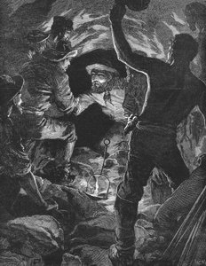Completion of the St Gotthard Tunnel beneath the Alps, 1880 by Unbekannt