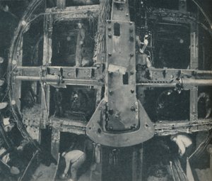 Compound Greathead Shield Destroying A Barrier Between Two Countries, c1935 by Unbekannt