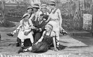 Concert Party on HMS Royal Oak, c.1915