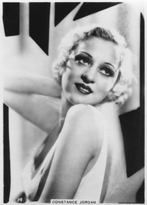 Constance Jordan, actress, c1938 by Unbekannt