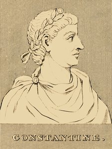 Constantine, 272 - 337 AD by Unbekannt