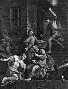 Conversion of the Gaoler, 1815 by Unbekannt