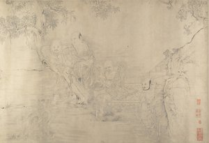 Copy after The Sixteen Luohans by Unbekannt