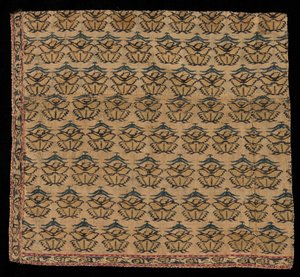 Corner Fragment of a Shawl by Unbekannt