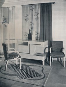 Corner of a room designed by Hayes Marshall for Fortnum & Mason Ltd., London by Unbekannt