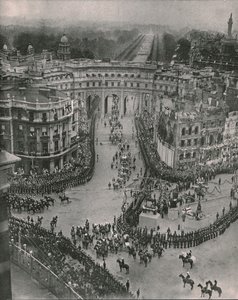 Coronation of King George V and Queen Mary, London by Unbekannt