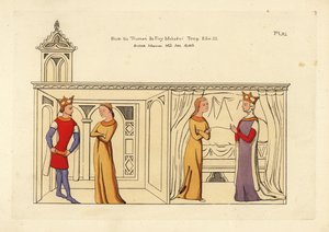 Costume of a king and queen