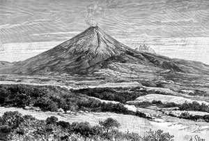 Cotopaxi Volcano, Ecuador, 1895