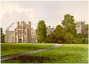 Coughton Court, Warwickshire, home of Baronet Throckmorton, c1880