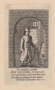 Count Johann Friedrich Struensee by Unbekannt