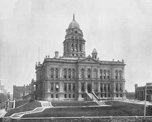 Court House, Omaha, Nebraska, USA, c1900 by Unbekannt