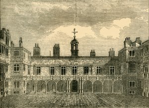 Court of Old Somerset House, from the North, 1881 by Unbekannt