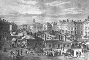 Covent Garden Market, c1820