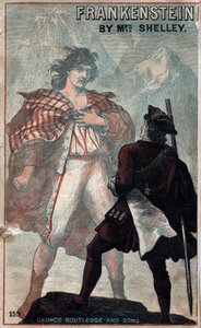 Cover of Frankenstein, by Mary Shelley