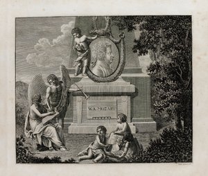 Cover of the First Edition of the Vocal Score of Opera Così fan tutte by W.A. Mozart