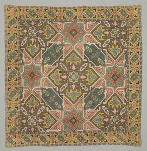 Cover with Geometric Design