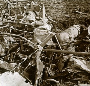 Crashed Plane, Aisne, France