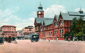 Crawford Market, Bombay, India, early 20th century