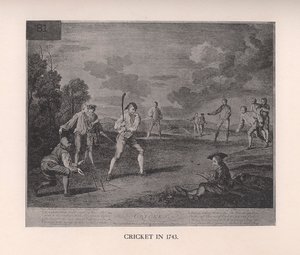 Cricket in 1743, 1912