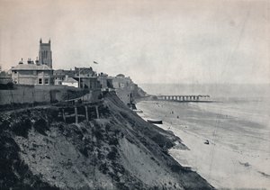 Cromer - Showing the Church on the Cliffs by Unbekannt