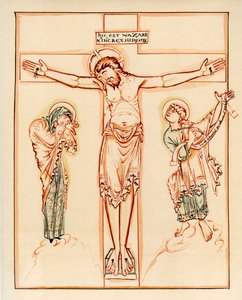 Crucifixion, 980-1000 AD by Unbekannt