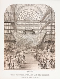 Interior of the Crystal Palace at Sydenham