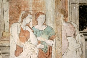Cupid and Psyche Mural, Hill Hall, Theydon Mount, Essex