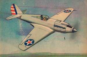 Curtis X.P.40 Fighter Monoplane by Unbekannt