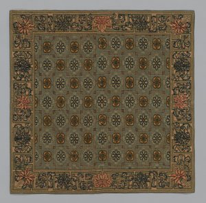 Cushion Cover, China, Qing Dynasty by Unbekannt