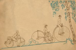 Cycling 1839-1939 Back Cover, 1939 by Unbekannt