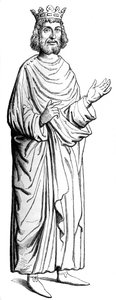 Dagobert I 603-689, Merovingian king by Unbekannt